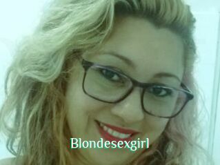 Blondesexgirl